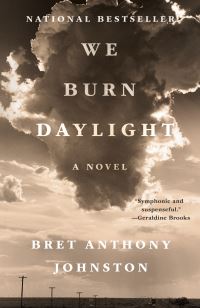 Book Cover for We Burn Daylight by Bret Anthony Johnston