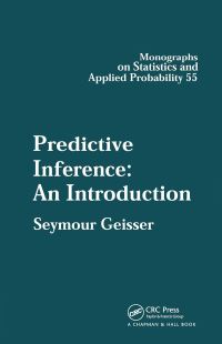 Book Cover for Predictive Inference by Seymour Geisser