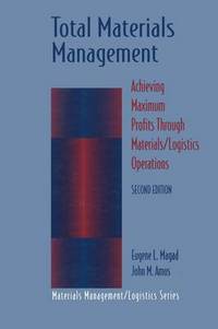 Book Cover for Total Materials Management by Eugene L Magad, John M Amos