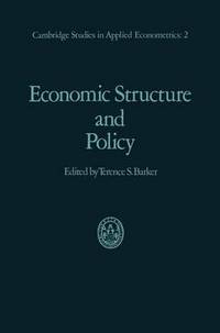 Book Cover for Economic Structure and Policy by T S Barker