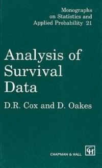 Book Cover for Analysis of Survival Data by D R Cox, D Oakes