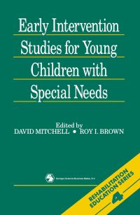 Book Cover for Early Intervention Studies for Young Children With Special Needs by David R Mitchell, Roy I Brown