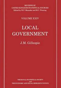 Book Cover for Local Government by J Gillsepie