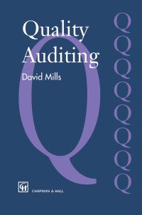 Book Cover for Quality Auditing by David Mills