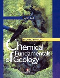 Book Cover for Chemical Fundamentals of Geology by Robin Gill