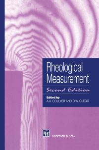 Book Cover for Rheological Measurement by A A Collyer, D W Clegg