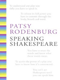 Book Cover for Speaking Shakespeare by Patsy Rodenburg