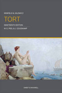Book Cover for Winfield and Jolowicz on Tort by Edwin Peel, James Goudkamp, Percy Henry Winfield, J A Jolowicz
