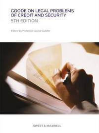 Book Cover for Goode on Legal Problems of Credit and Security by Royston Miles Goode