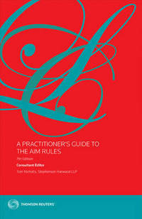 Book Cover for A Practitioner's Guide to the AIM Rules by Tom Nicholls