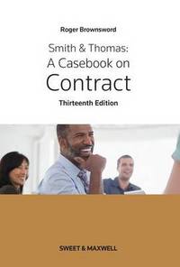 Book Cover for Smith and Thomas by Roger Brownsword, J C Smith, J A C Thomas