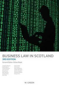 Book Cover for Business Law in Scotland by Josephine R Bisacre