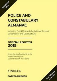 Book Cover for Police and Constabulary Almanac 2015 by 
