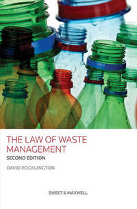 Book Cover for The Law of Waste Management by David Pocklington