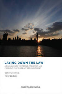 Book Cover for Laying Down the Law by Daniel Greenberg