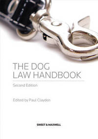 Book Cover for The Dog Law Handbook by Godfrey SandysWinsch, Paul Clayden