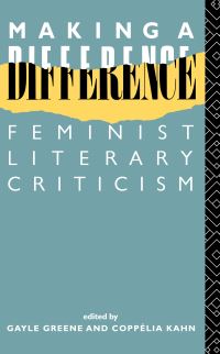 Book Cover for Making a Difference by Gayle Green, Coppélia Kahn