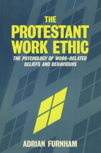 Book Cover for The Protestant Work Ethic by Adrian Furnham