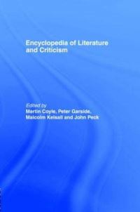 Book Cover for Encyclopedia of Literature and Criticism by Martin Coyle