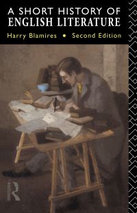Book Cover for A Short History of English Literature by Harry Blamires