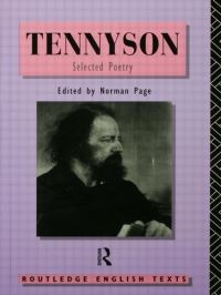 Book Cover for Alfred, Lord Tennyson by Alfred Tennyson Tennyson, Norman Page
