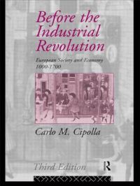 Book Cover for Before the Industrial Revolution by Carlo M Cipolla