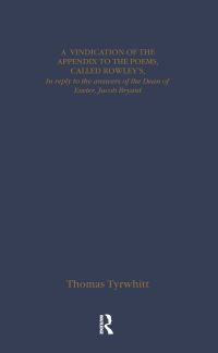 Book Cover for Thomas Chatterton by Thomas Chatterton