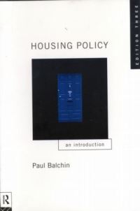 Book Cover for Housing Policy by Paul N Balchin