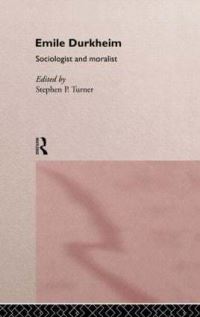 Book Cover for Emile Durkheim by Stephen P Turner