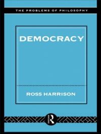 Book Cover for Democracy by Ross Harrison