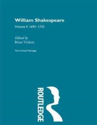 Book Cover for William Shakespeare by Brian Vickers