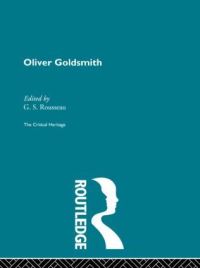 Book Cover for Oliver Goldsmith by G S Rousseau