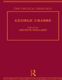 Book Cover for George Crabbe by Arthur Pollard
