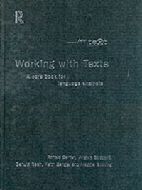 Book Cover for Working With Texts by Ronald Carter