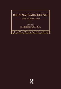 Book Cover for John Maynard Keynes by Charles R McCann