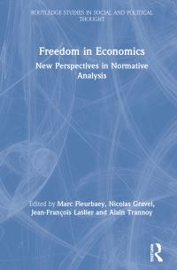 Book Cover for Freedom in Economics by JeanFrancois Lasier