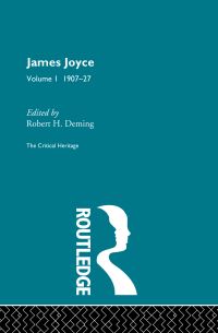 Book Cover for James Joyce. Vol. 1 1907-27 by Robert H Denning