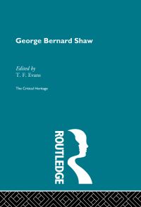 Book Cover for George Bernard Shaw by T F Evans