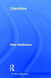 Book Cover for Literature by Peter Widdowson