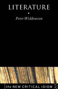 Book Cover for Literature by Peter Widdowson