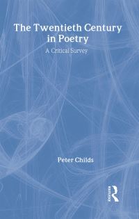 Book Cover for The Twentieth Century in Poetry by Peter Childs