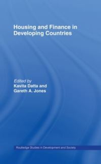 Book Cover for Housing and Finance in Developing Countries by Kavita Datta, Gareth Jones