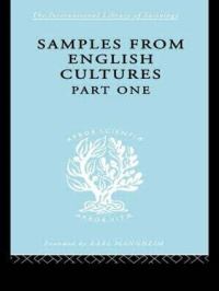 Book Cover for Samples from English Cultures by Josephine Klein