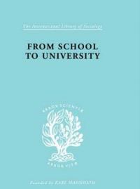 Book Cover for From School to University by R R Dale