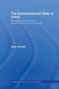 Book Cover for The Entrepreneurial State in China by Jane Duckett