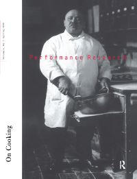 Book Cover for Performance Research by Richard Gough