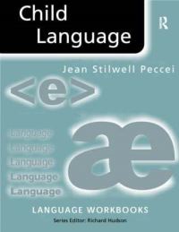Book Cover for Child Language by Jean Stilwell Peccei