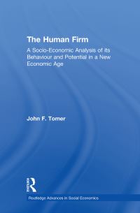 Book Cover for The Human Firm by John F Tomer