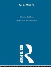Book Cover for G.E. Moore by Thomas Baldwin