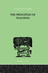 Book Cover for The Principles of Teaching by Edward L Thorndike
